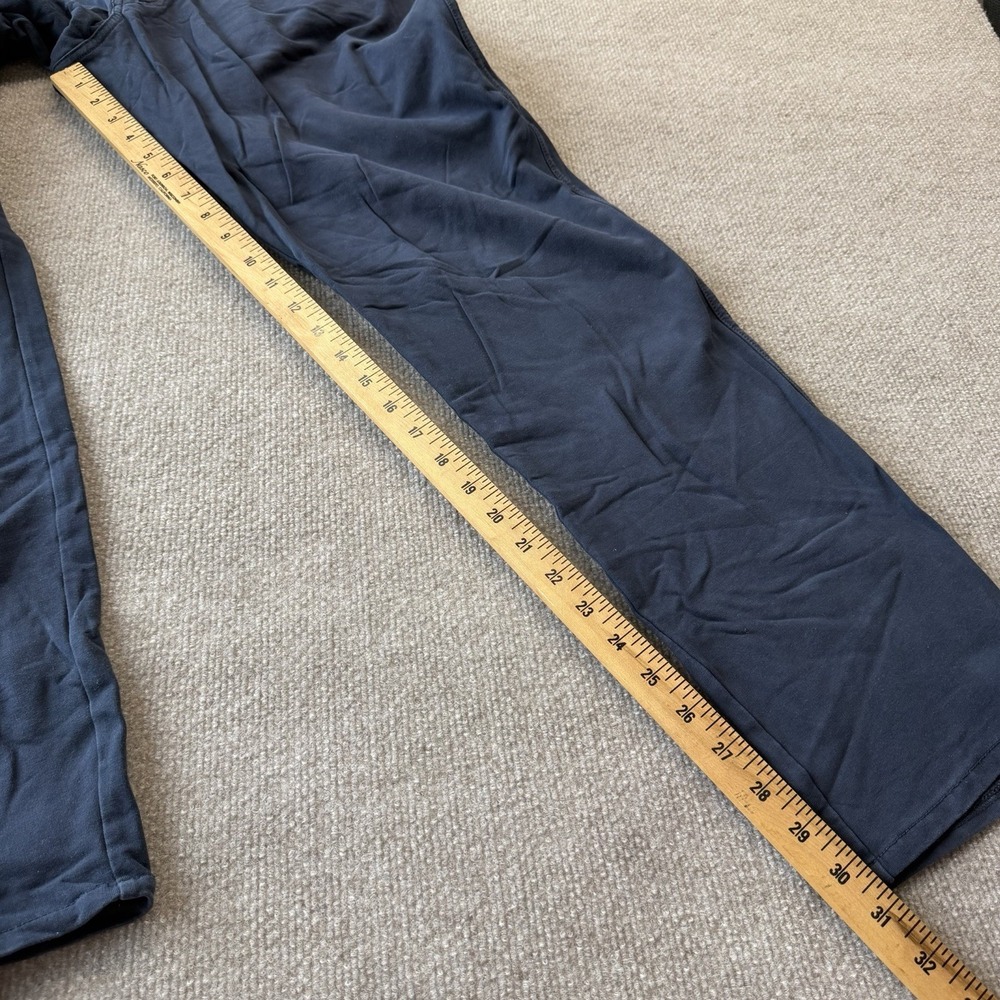 SWET TAILOR Pants Mens 34x32 Navy Tapered All in Jean Stretch Cotton - Picture 4 of 7